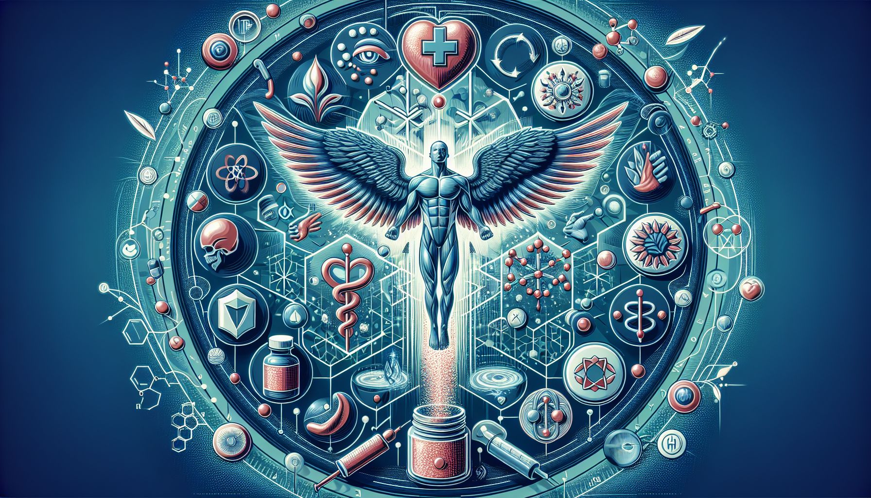 Viagra Super Active Capsules on a White Background